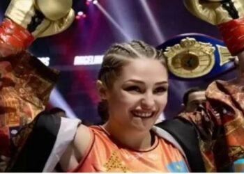 Қазақстанды боксшы Ангелина Лукас WBC атағын жеңіп алды