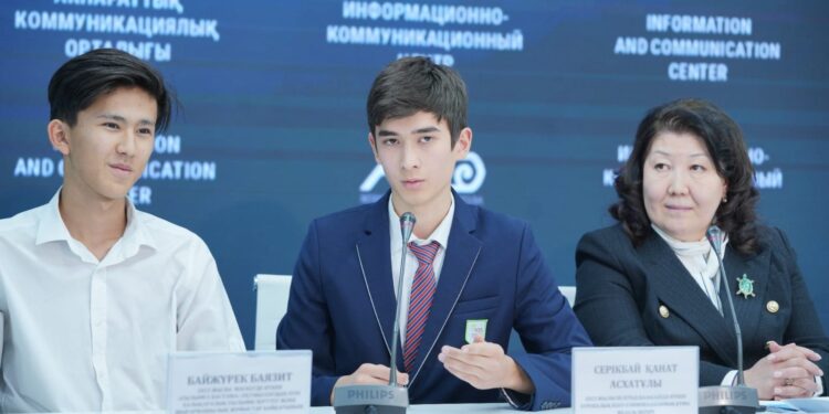 Шымкентте Халықаралық білім сайыстарының жеңімпаздары алдағы жоспарларымен бөлісті