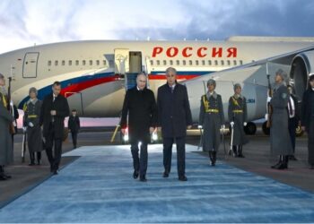 Владимир Путин Қазақстанға ресми сапармен келді