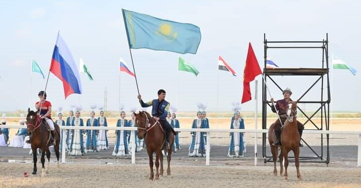 Шымкент: Жамбы атудан Азия чемпионатының ашылу рәсімі өтті