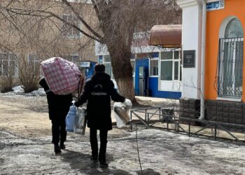 Гуманитарлық көмек жинау штабы белсенді жұмыс жүргізуде