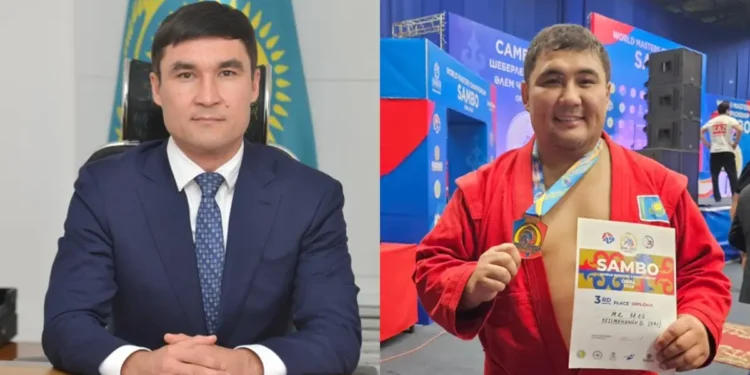 Шұғыл: Олимпиада чемпионы Серік Сәпиев Қарағандыда өзінің орынбасарымен төбелескен