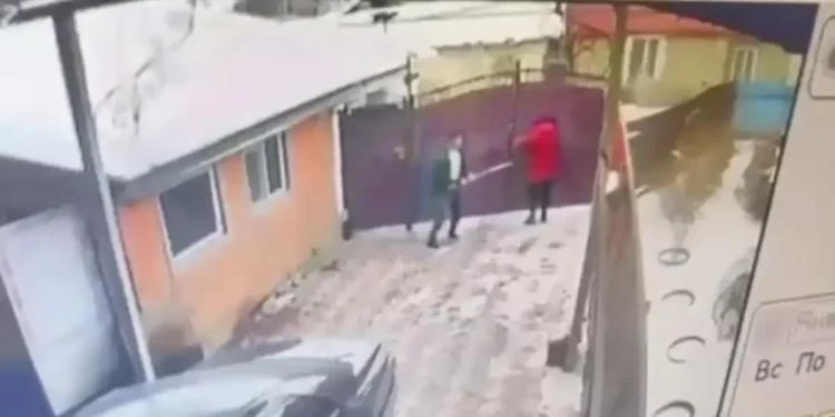 Әйелі мен енесін таяғы сынғанша ұрған: Қаскелеңде ер адамның жауыз әрекеті видеоға түсіп қалды