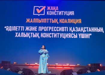 Алматыда өткен ауқымды іс-шарада 10 мыңнан астам жас референдумды қолдады