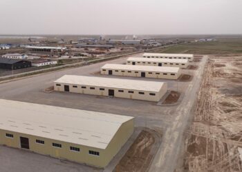 ТҮРКІСТАНДА 600 ЖҰМЫС ОРНЫН ҚАМТИТЫН ӨНДІРІСТІК ПАРК ҚҰРЫЛЫСЫ ЖҮРІП ЖАТЫР
