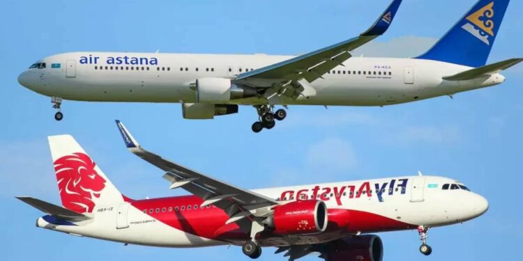 Air Astana мен FlyArystan жалған ақпарат бергені үшін жауапқа тартылды