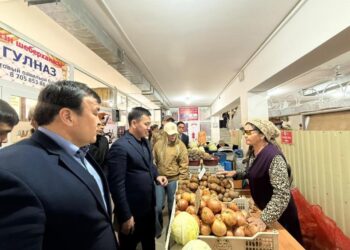 ТҮРКІСТАН ОБЛЫСЫНДА БАЗАРДАҒЫ БАҒА САЯСАТЫН РЕТТЕУ КҮШЕЙТІЛУДЕ