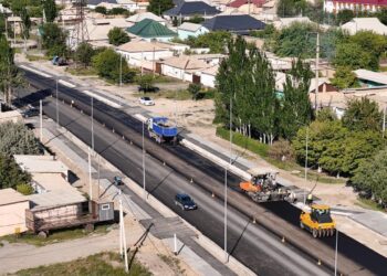 ТҮРКІСТАНДА ЖОЛ-КӨЛІК ИНФРАҚҰРЫЛЫМЫ ДАМЫП КЕЛЕДІ